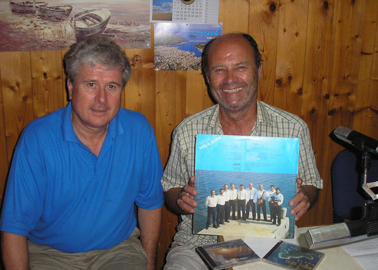 Janes Vlašić u radiju Val povodom obilježavanja 40 godina od osnutka klape Vela Luka