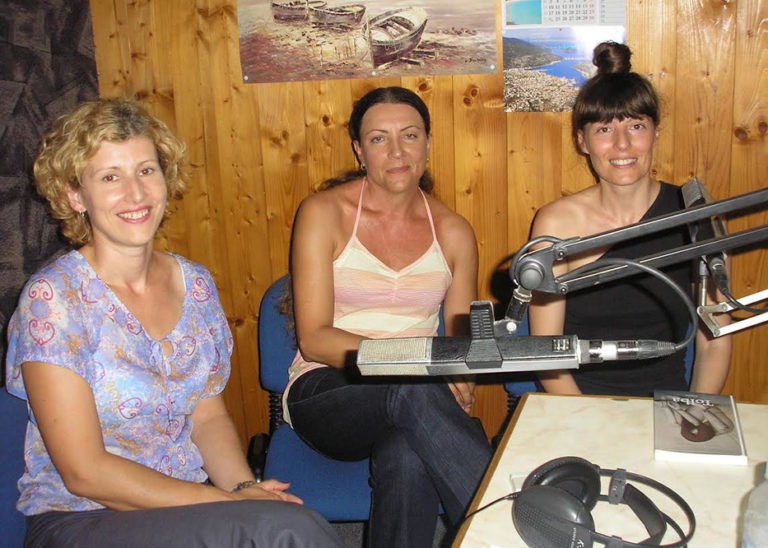 Predstavljanje romana Tolba u radiju Val