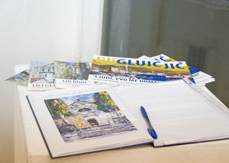 Otvorena izložba splitske slikarice Lili Gluić u galeriji Centra za kulturu Vela Luka