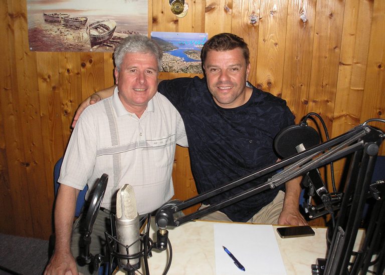 Miroslav Blažević u Radiju Val Vela Luka